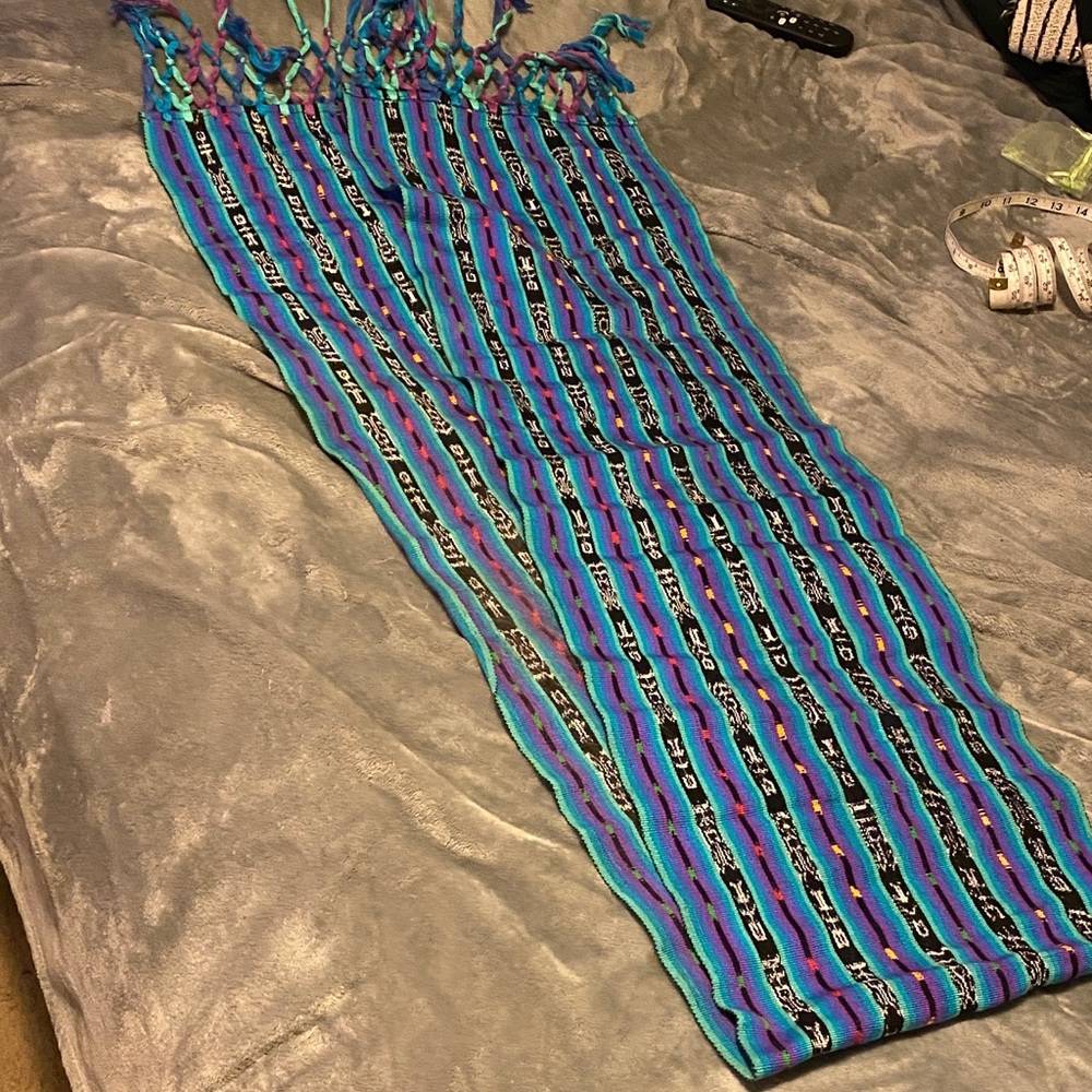 Colorful Striped table runner